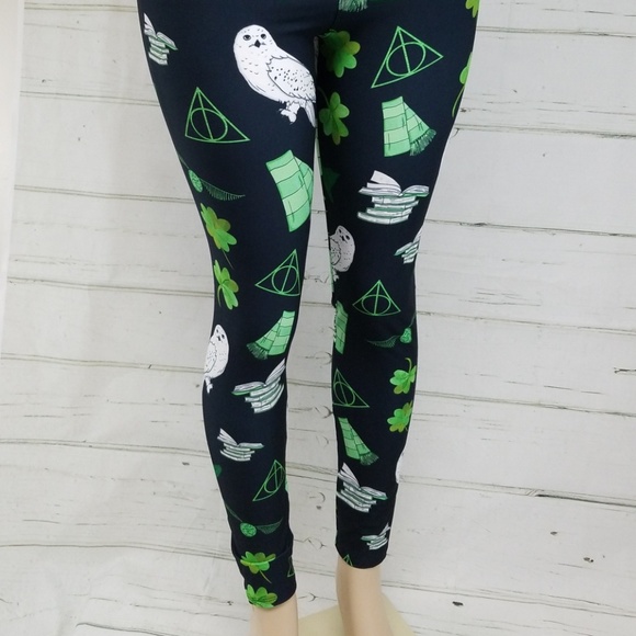 Custom St Patricks Day Potter Leggings - Picture 3 of 3